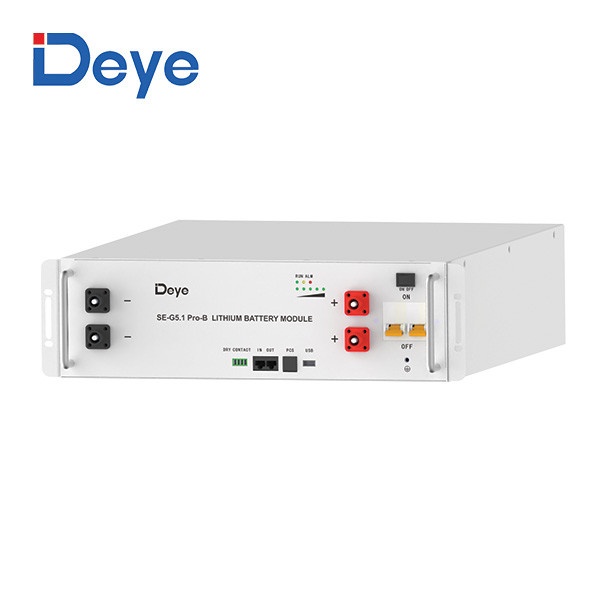 Acumulator pentru panouri fotovoltaice Deye 5.12kWh SE-G5.1-PRO-B