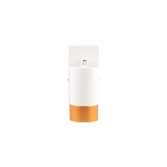 Aplica de perete Klemens GU10 alba/aurie, cu intrerupator, LVT