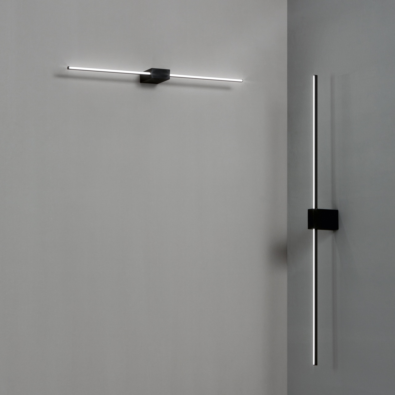 Aplica LED Essence Square D075 12W, lumina calda (3000 K), 760lm, IP20, negru, Ideal Lux - imagine 2