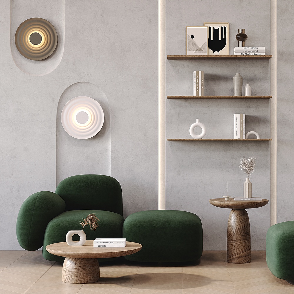 Aplica LED Nami 6W, lumina calda (2700 K), alba, Maytoni - imagine 6