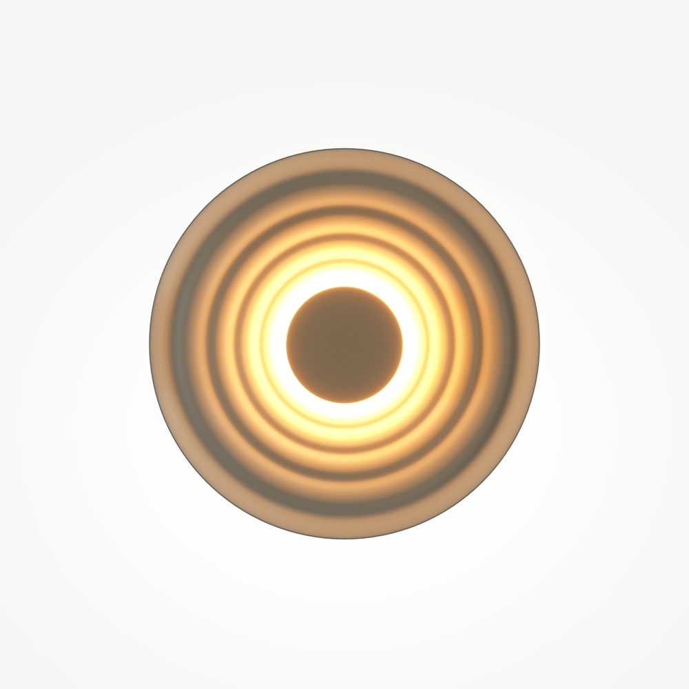 Aplica LED Nami 6W, lumina calda (2700 K), neagra, Maytoni - imagine 3