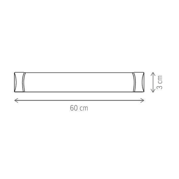 Aplica LED Saul LY-5008, 30W, 2550lm, lumina neutra, IP65, alba, Klausen - 2 | YEO