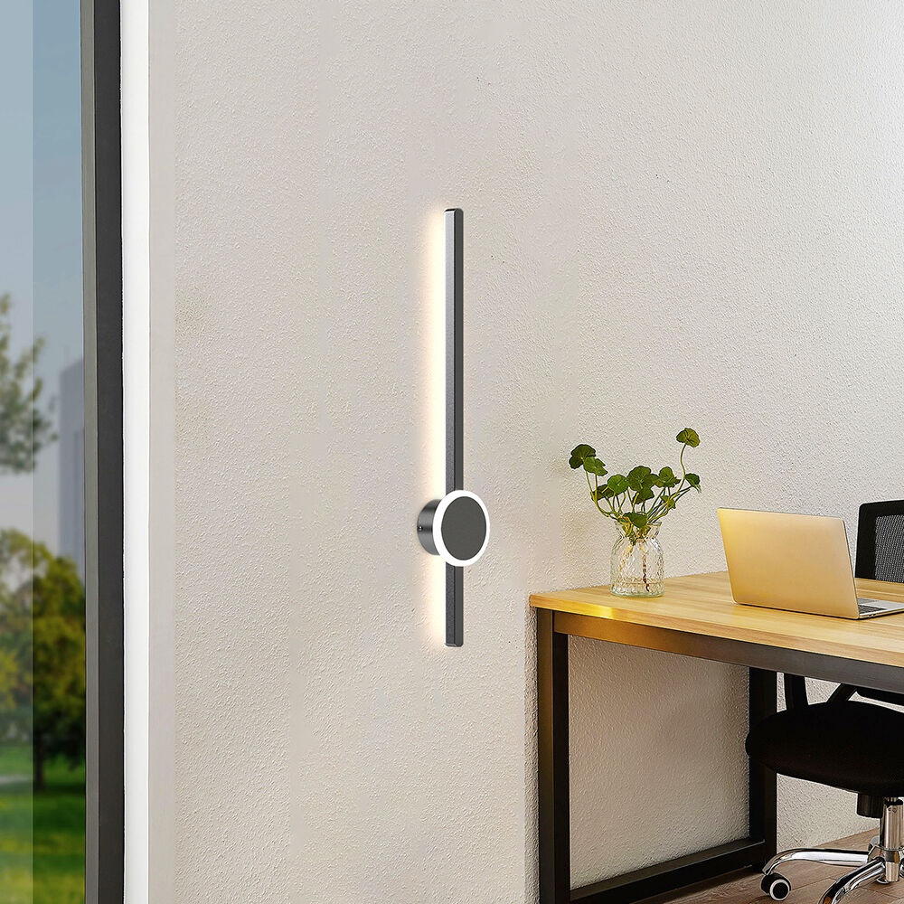 Aplica LED Tiny 16W, lumina calda (3000 K), neagra, IP20, Braytron - imagine 2