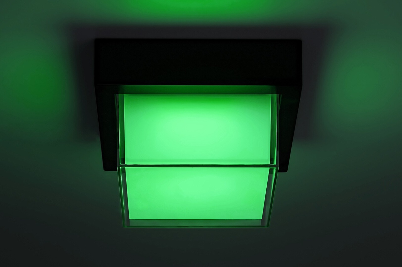 Aplica patrata exterior LED Durbe, 10W, RGB, lumina calda/neutra/rece, IP54, Rabalux - imagine 5