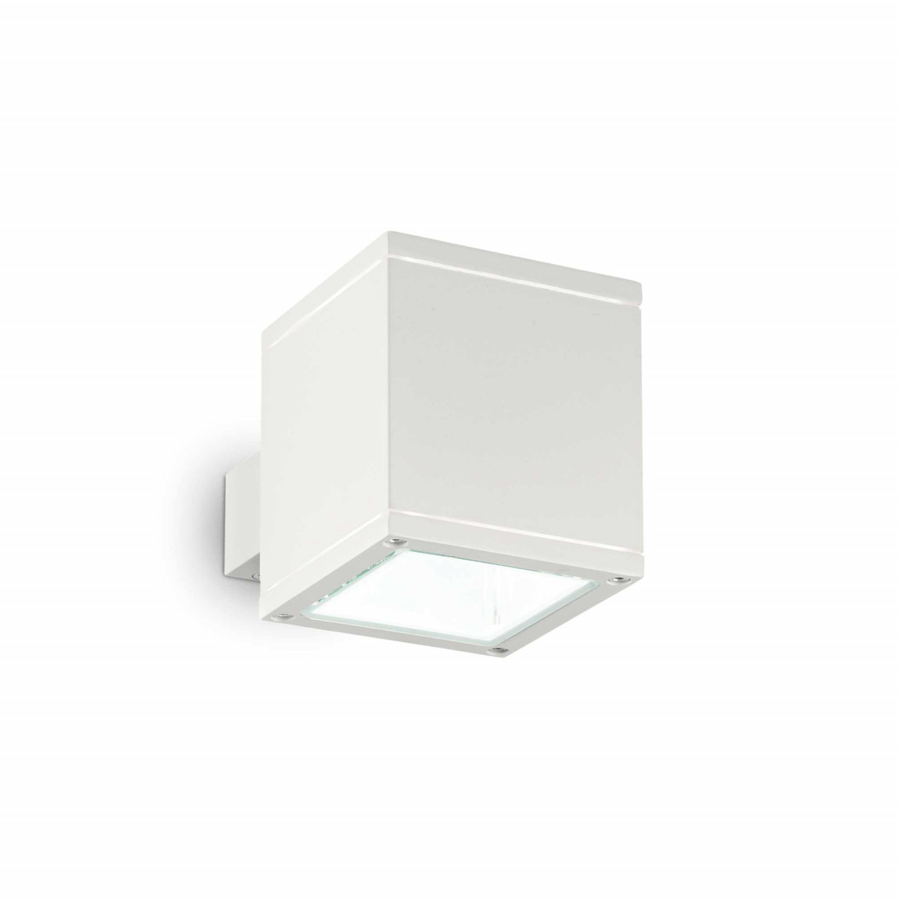 Aplica pentru exterior SNIF, patrat, alb, 1 bec, dulie G9, 144276, Ideal Lux