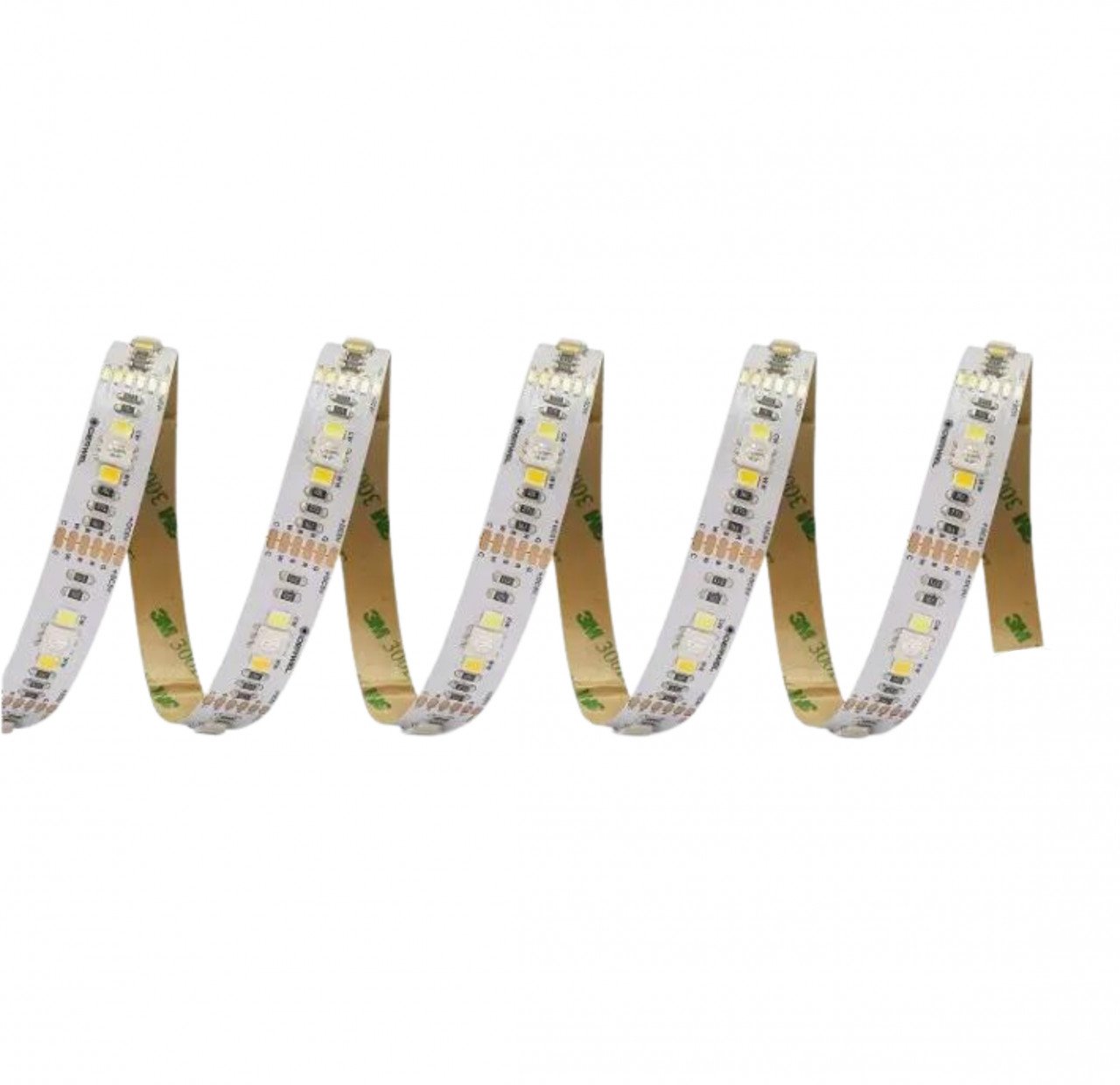 Banda led SMD 5050+3528 Braytron, RGB+lumina calda(3000K)+lumina rece(6400K), 9.6W/m, 360lm/m, 90 leduri/m, 24V, IP20