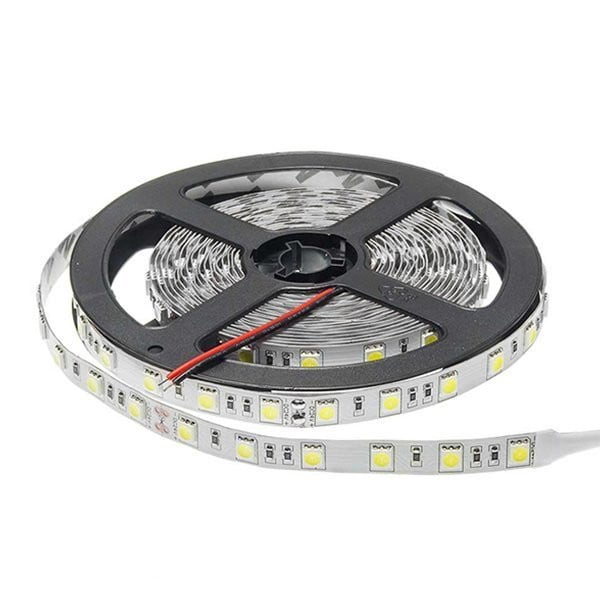 Banda led SMD 5050 Optonica, lumina calda(2700K), 14.4W/m, 1000lm/m, 60 leduri/m, 12V, IP20