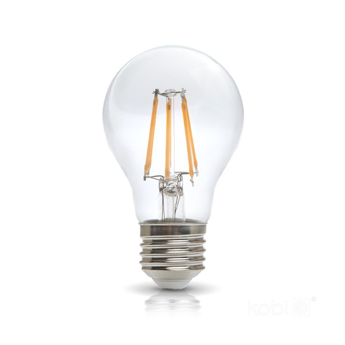 Bec LED 12W(100W) Kobi, E27, 1521 lm, lumina neutra(4000K), stil vintage, clasa energetica E - imagine 3