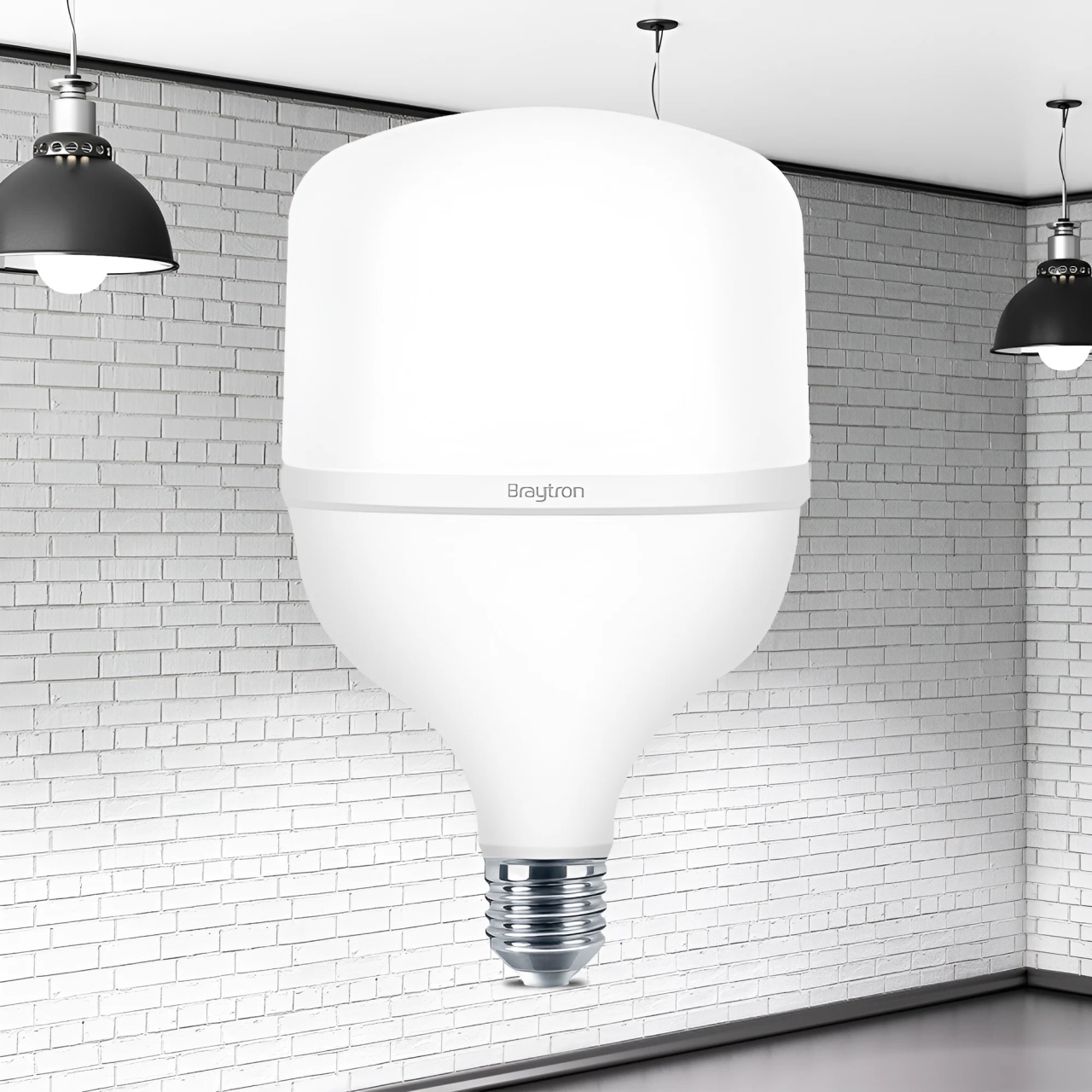 Bec LED 20W(130W) Braytron, T80, E27, 2100 lm, lumina rece(6500K), clasa energetica F