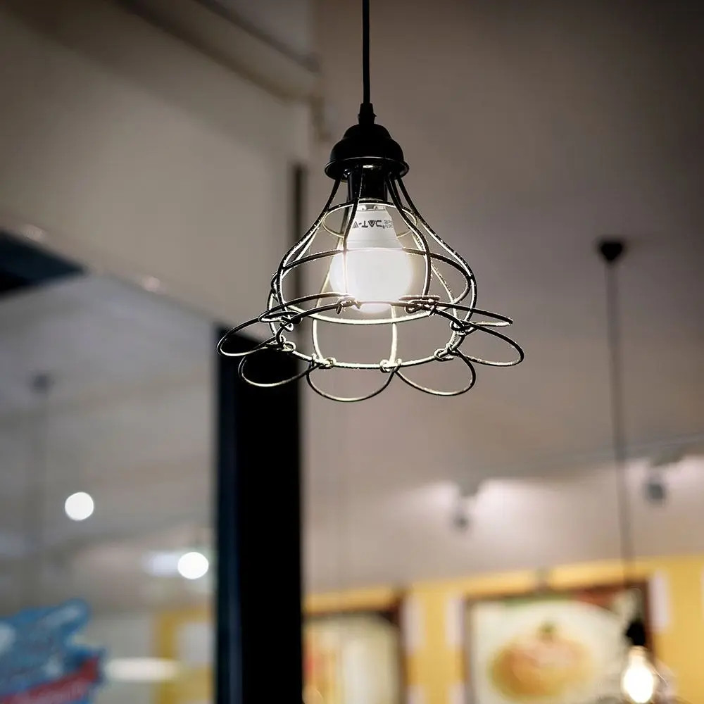 Bec LED 9W(60W) V-TAC, E14, cip Samsung, 806 lm, lumina calda (3000 K), clasa energetica F - 1 | YEO