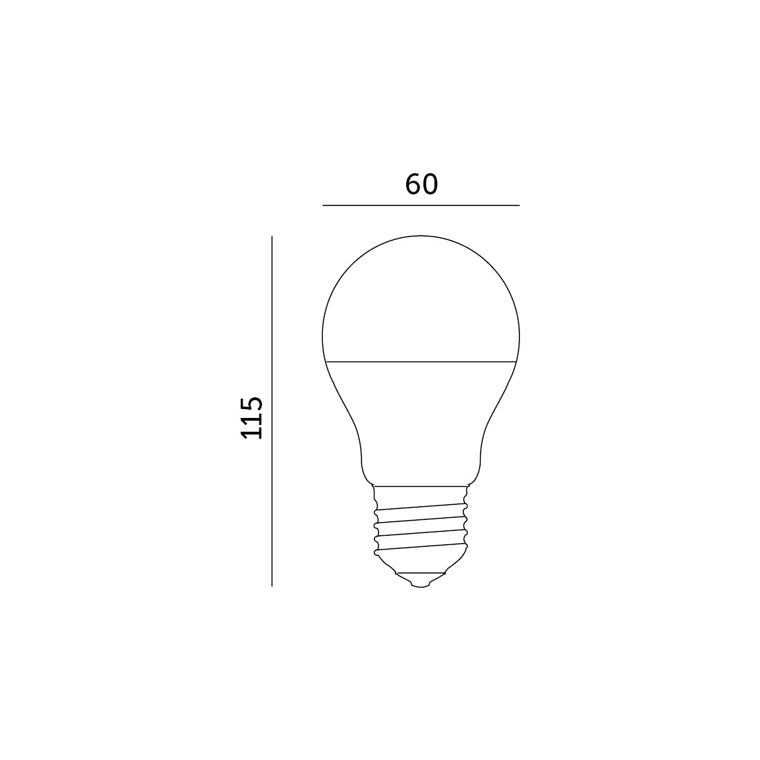 Bec Smart LED 9.5W Kobi, E27, RGB+CCT, 806 lm, control vocal si aplicatie, clasa energetica F
