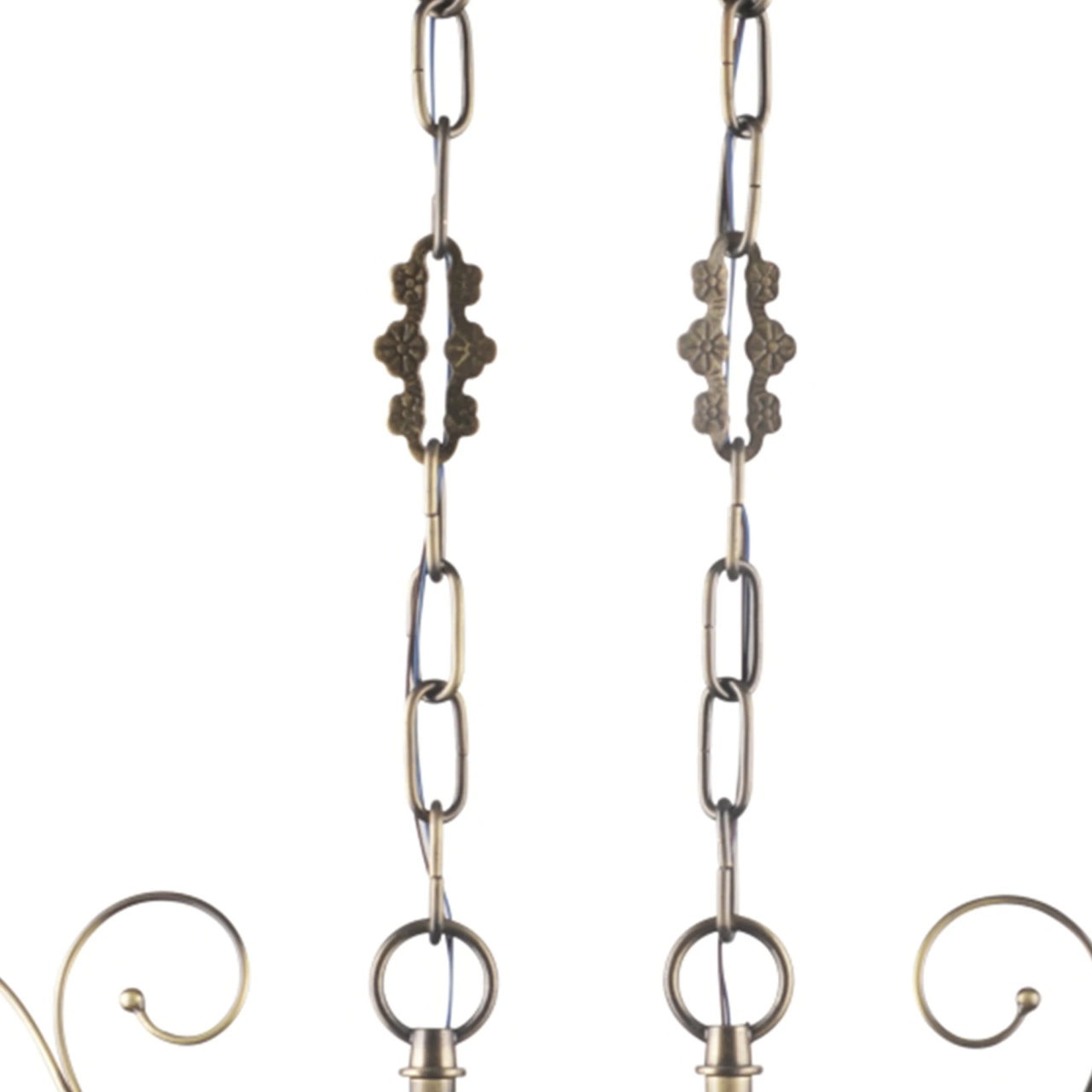Candelabru Misty LY-3294, 2xE27, bronz, stil clasic, IP20 - imagine 4