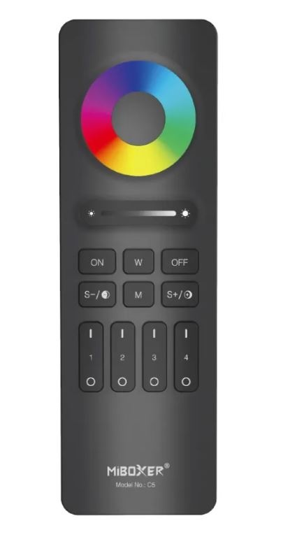 Controller Banda LED MiBoxer C5, RGB+CCT, 2.4 Ghz