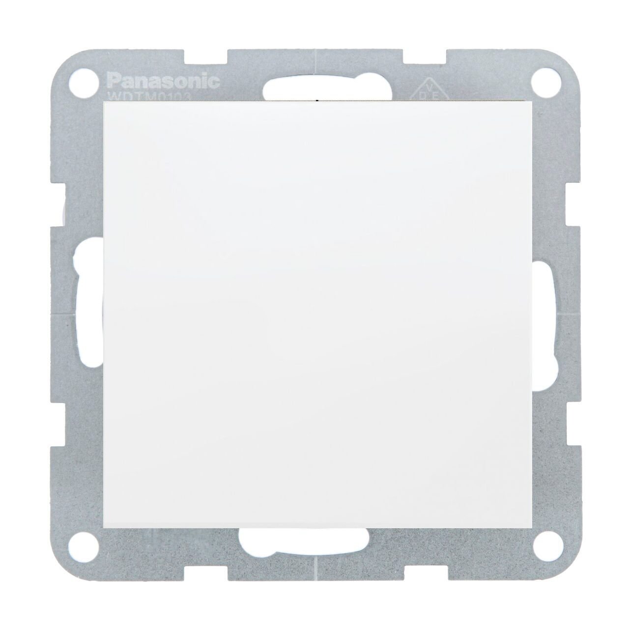 Intrerupator simplu 10A, IP20, Alb, Panasonic Karre Plus 55