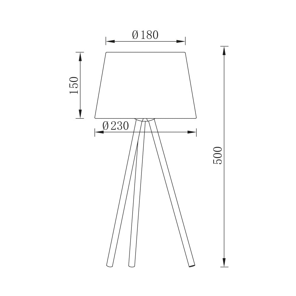 Lampa de birou BR-BV06-00020, cu intrerupator, 1xE27, alba+crom, IP20, Braytron