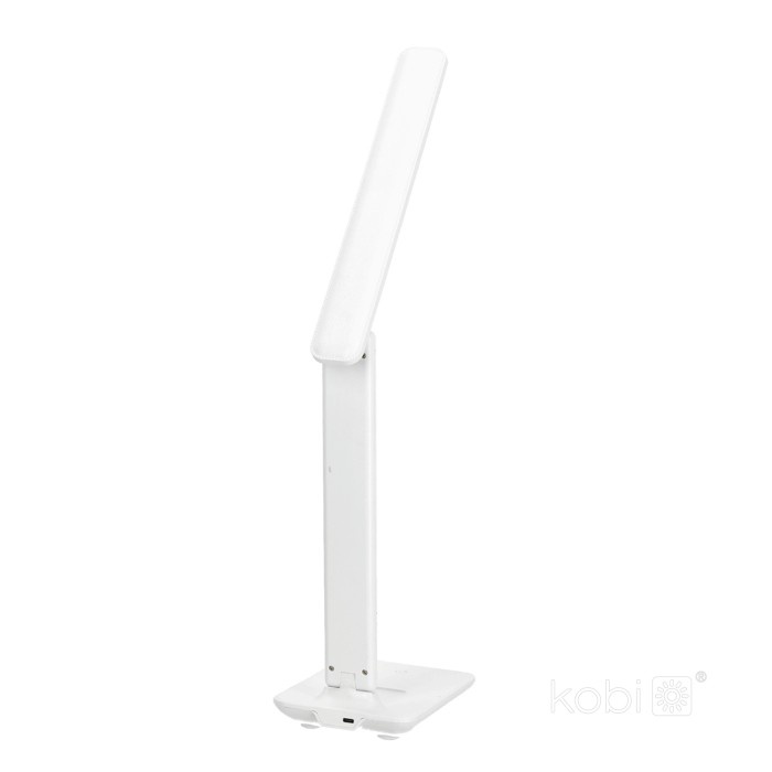 Lampa de birou LED NOBLITE N, 7W, lumina calda/neutra/rece, suport telefon, dimabila, alba, Kobi - 2 | YEO