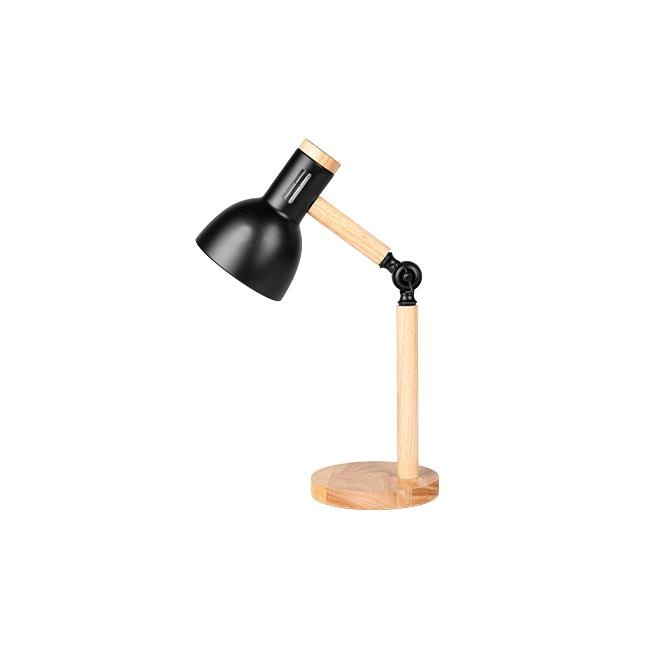 Lampa de birou Woody, 1xE27, metal+lemn, Masterled - 1 | YEO