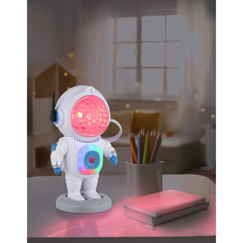 Lampa de masa LED Cosmo, model astronaut, RGB 6W, efecte luminoase, USB, Globo Lighting - imagine 6