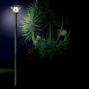 Lampa solara Masterled, 143cm, senzor de lumina integrat, IP44, neagra - 3 | YEO