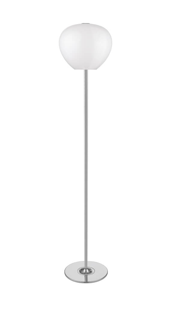 Lampadar Aragon KL147000, cu intrerupator, 3xG9, argintiu+alb, IP20,Klausen