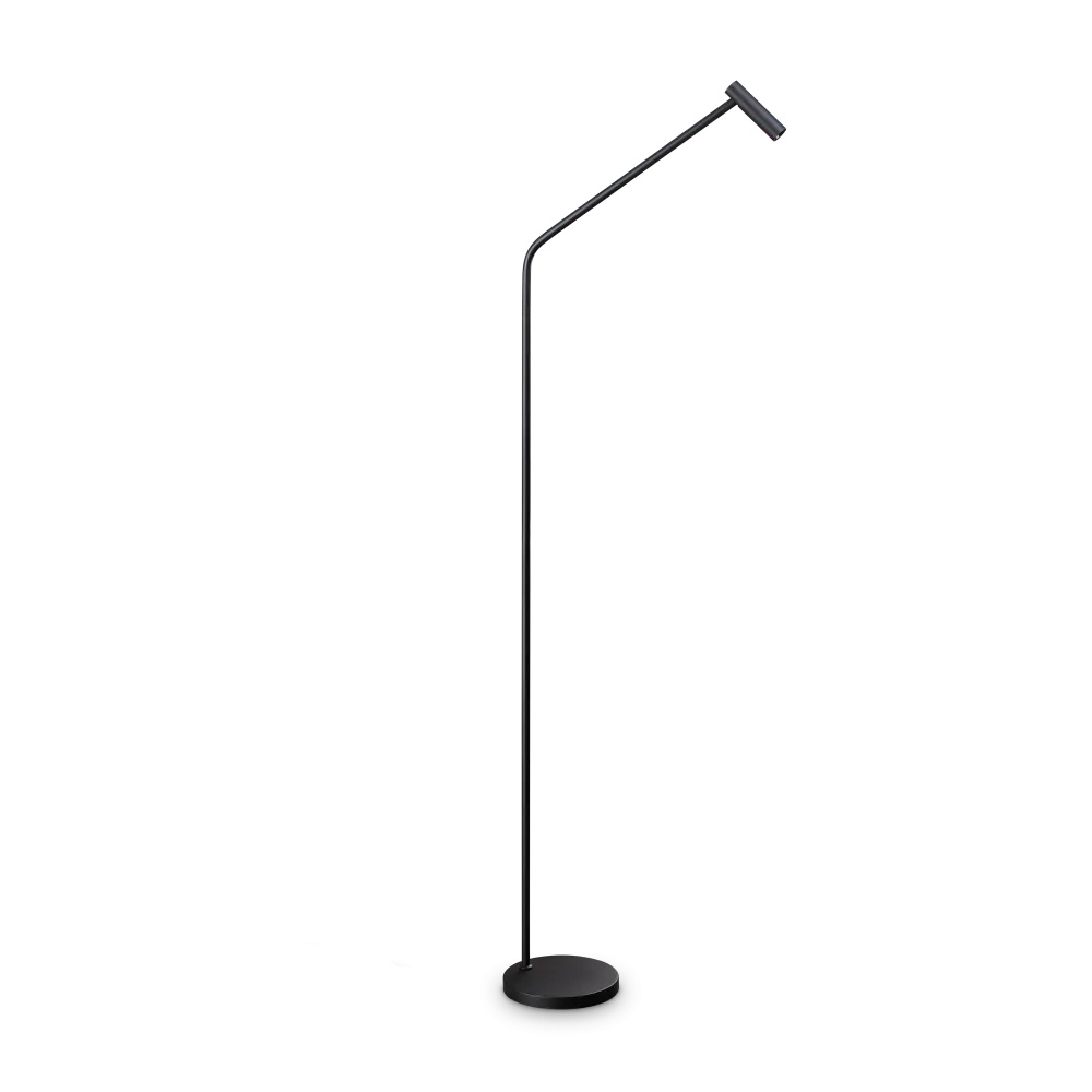 Lampadar LED Easy 3.5W, lumina calda (3000 K), negru, Ideal Lux