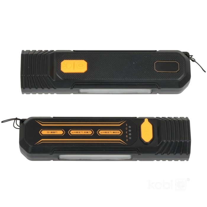 Lanterna LED X-MPR 4, lumina rece (6000 K), lumina dubla, afisaj baterie, neagra, Kobi - 2 | YEO