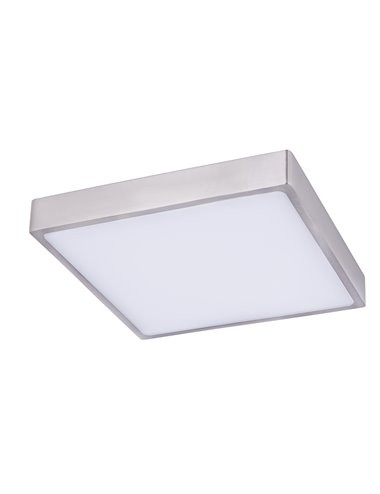 [Lichidare stoc]Plafoniera LED Vitos 12367-30, 28W, 3300lm, lumina neutra, IP20, argintie, Globo Lighting - 1 | YEO