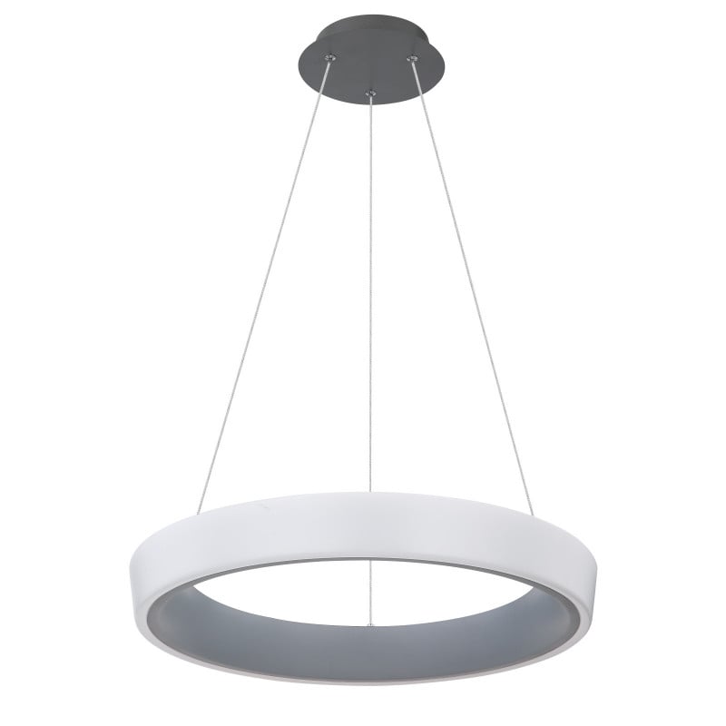 Lustra LED Tabano 48272H-36, cu telecomandă, dimabila, 36W, 2180lm, lumina calda+neutra+rece, IP20, alba, Globo Lighting - 2 | YEO