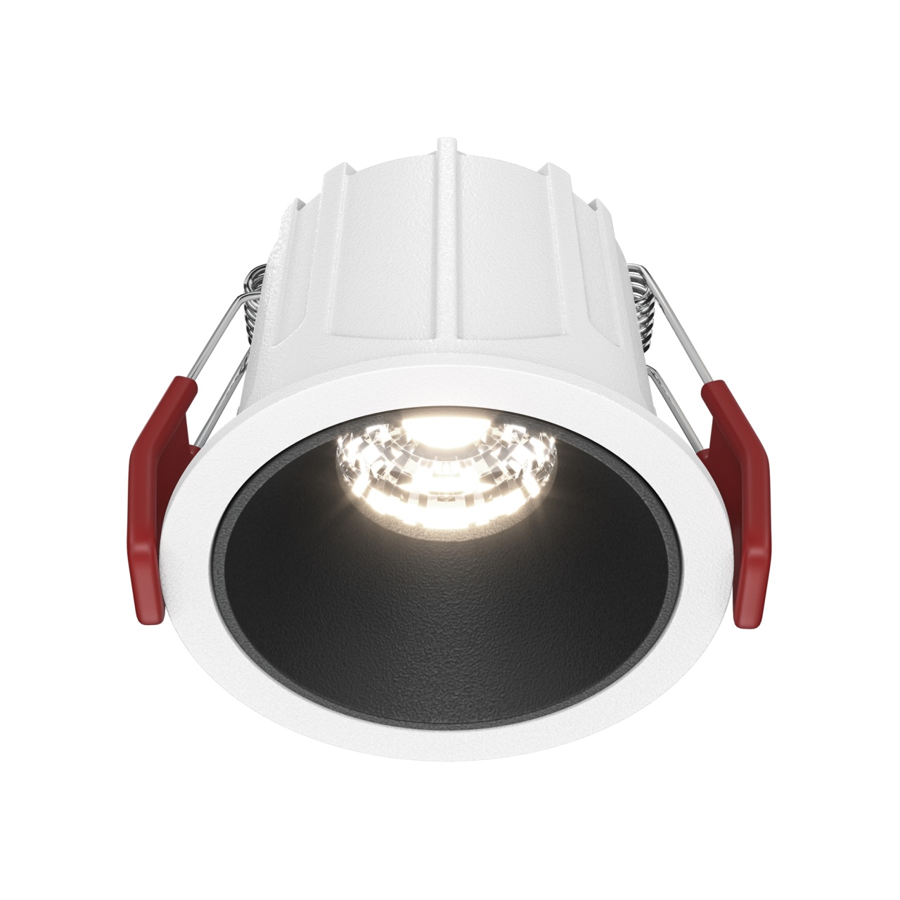 Maytoni Spot LED 10W Incastrat, Maytoni, 500lm, Lumina Neutra (4000K), Alb+Negru