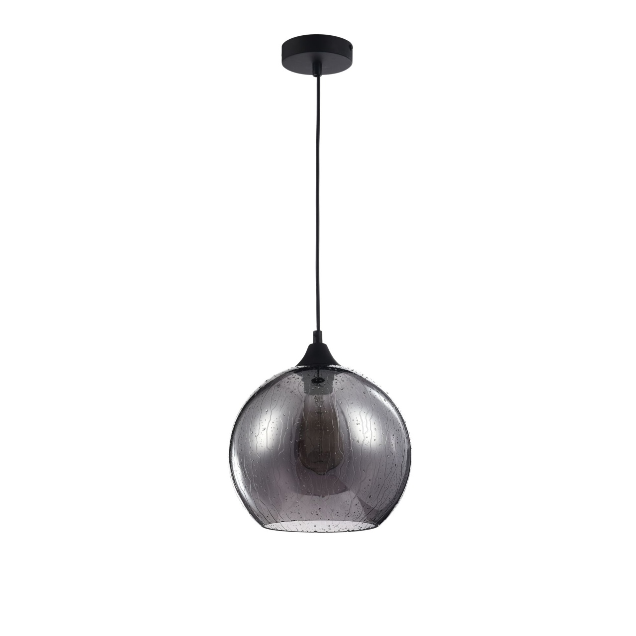 Pendul Bergen T314-11-B, 1xE27, negru+fumuriu, IP20, Maytoni - 2 | YEO