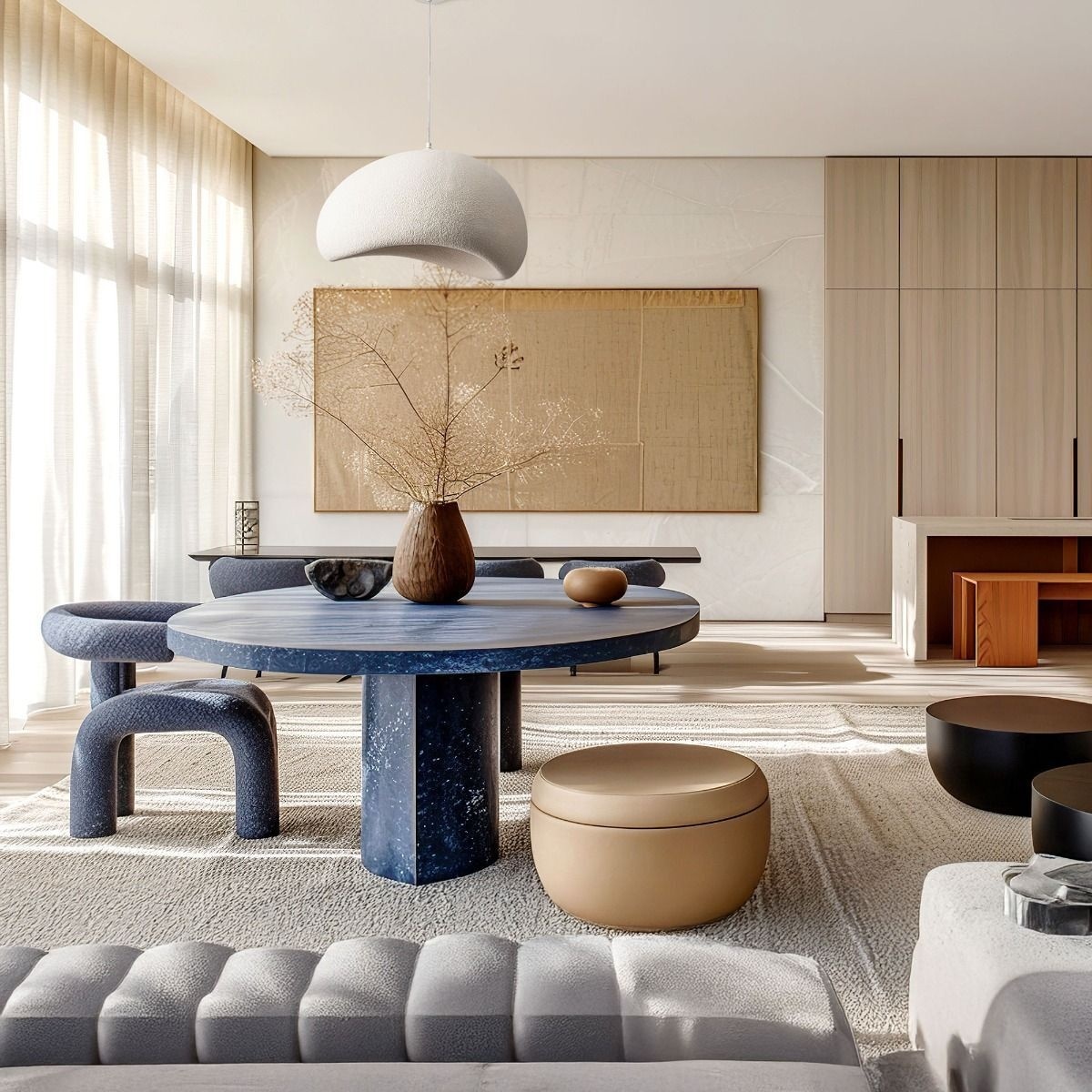 Pendul Cocoon SP1 XL, E27, alb, Klausen