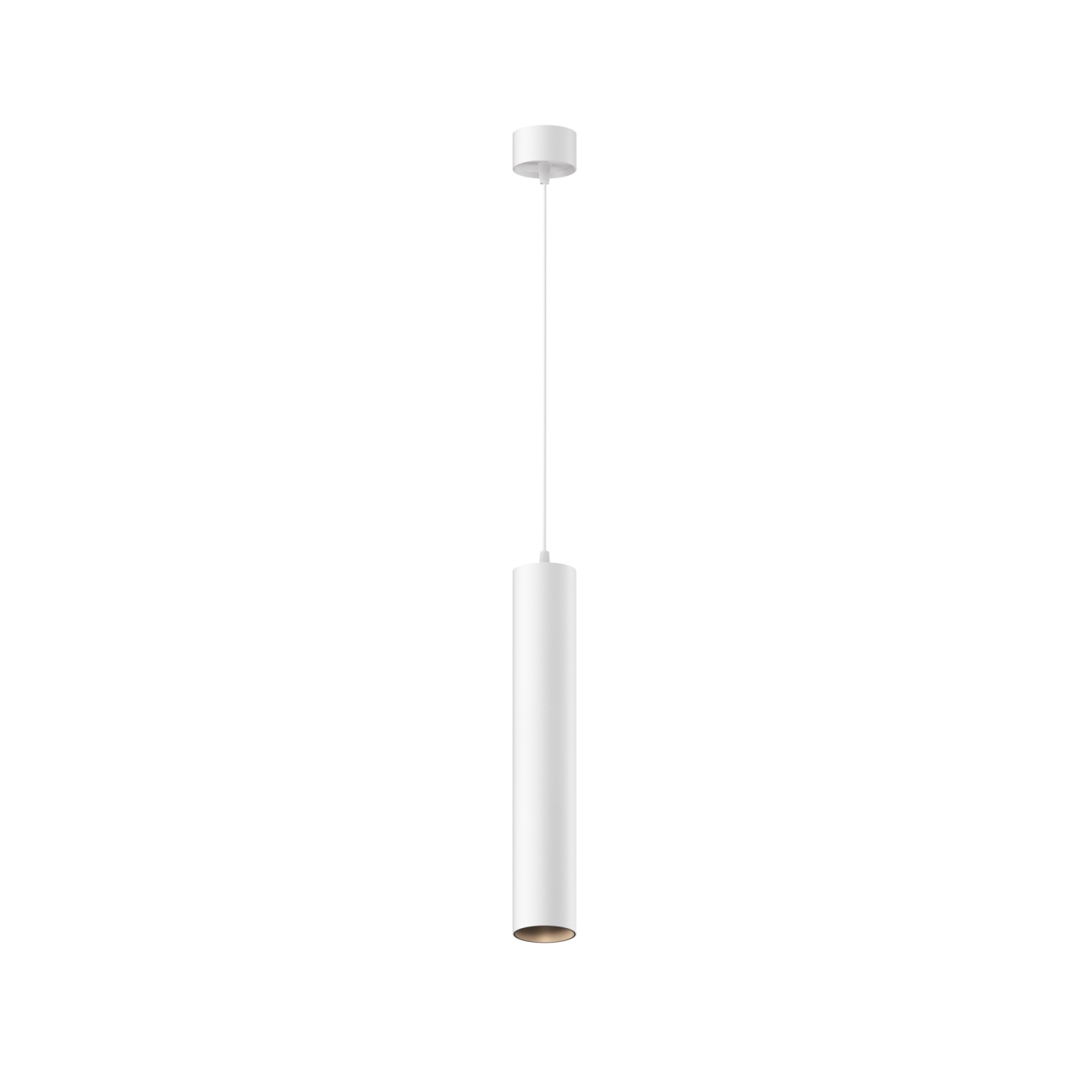 Pendul LED Focus P072PL-L12W4K-1, 12W, 1050lm, lumina neutra, IP20, alb, Maytoni