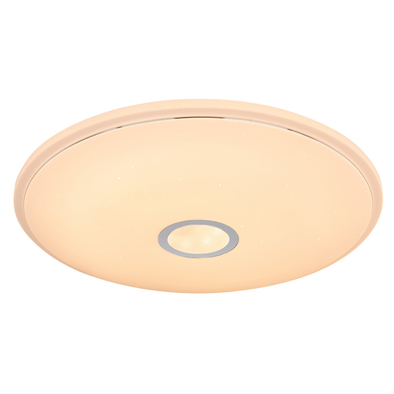 Plafoniera LED Connor 41386-30SH, cu telecomandă, 30W, 1950lm, lumina calda+neutra+rece, IP20, alba, Globo Lighting - 1 | YEO