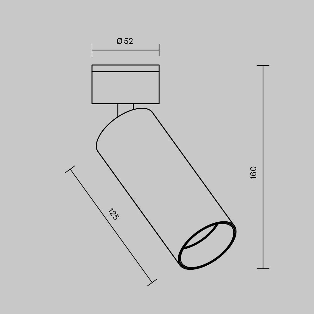 Plafoniera LED Focus C055CL-L12W3K-W-D-W, dimabila, 12W, 900lm, lumina calda, IP20, alba, Maytoni