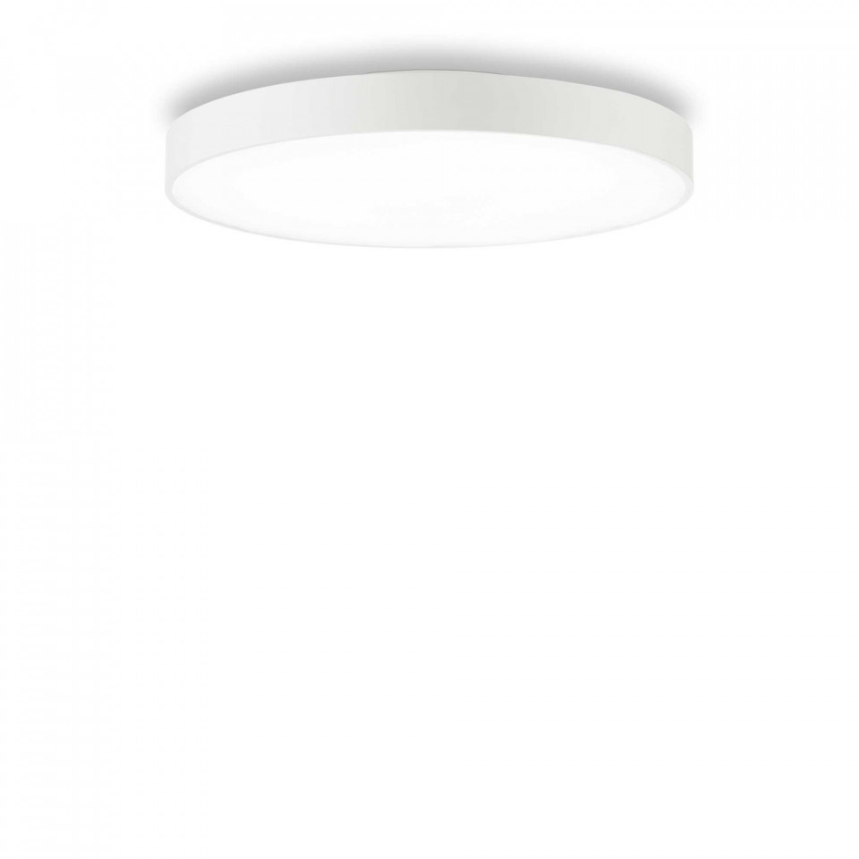 Plafoniera LED Halo 223223, 44W, 4300lm, lumina calda, IP20, alba, Ideal Lux