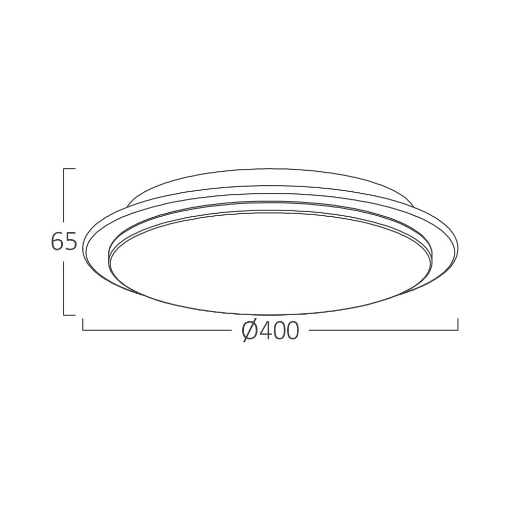 Plafoniera LED Jade BH16-20680, rotunda, 24W, 2450lm, lumina calda+neutra+rece, IP20, alba, Braytron