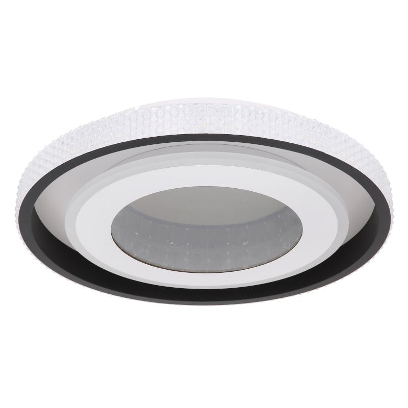 Plafoniera LED Lucky 41290-52, cu telecomandă, 52W, 2600lm, lumina calda+neutra+rece, IP20, alba+neagra+transparenta, Globo Lighting - 3 | YEO