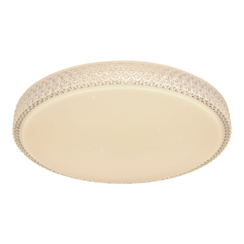 Plafoniera LED Ovi 41749-40, cu telecomanda, 40W, 3200lm, lumina calda+neutra+rece, IP20, alba, Globo Lighting