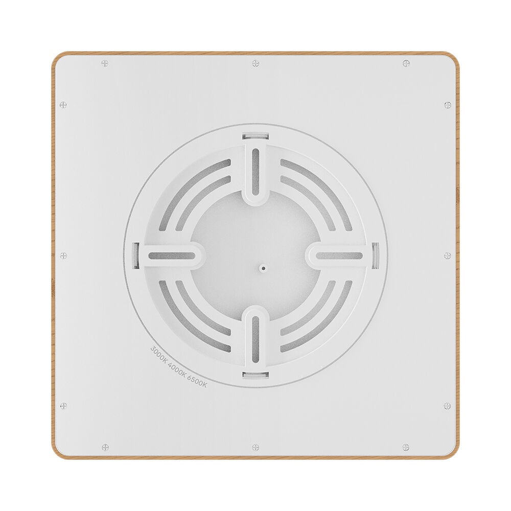 Plafoniera LED patrata Jade 20W, lumina calda/neutra/rece, finisaj lemn, IP40, Braytron - imagine 4