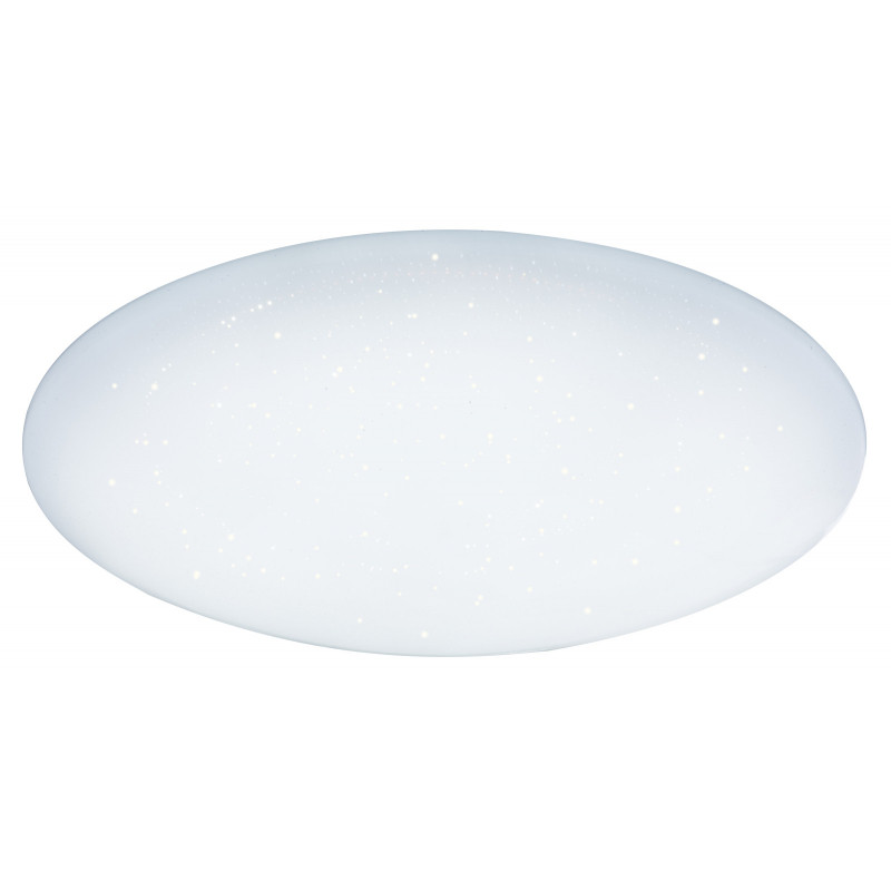 Plafoniera LED Rena 48383, cu telecomanda, 80W, 5200lm, lumina calda+neutra+rece, IP20, alba+crom, Globo Lighting