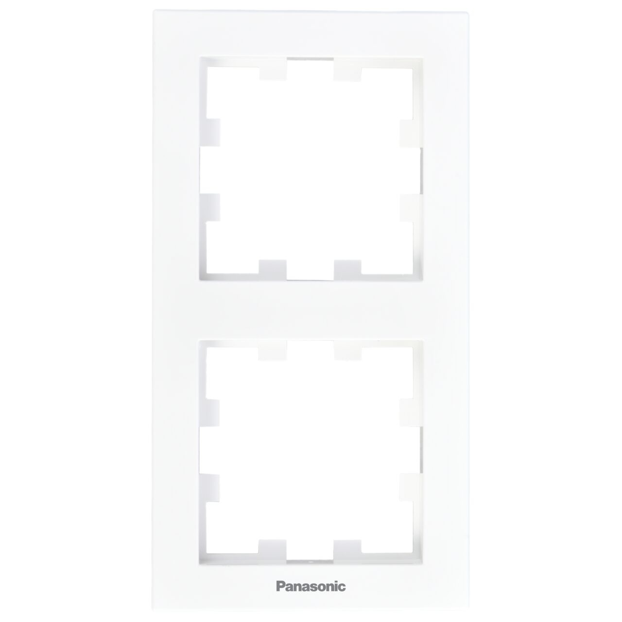 Rama dubla verticala, IP20, Alb, Panasonic Karre Plus 55