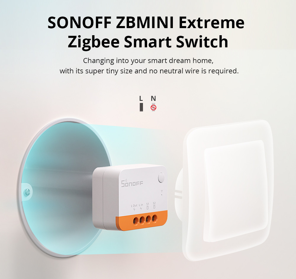 Releu Zigbee Sonoff MiniL2 Extreme - 4 | YEO