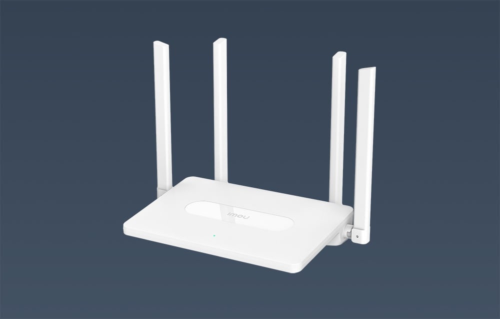 Router WiFi HR12G dual band, Mesh, 4 antene, Gigabit, IMOU