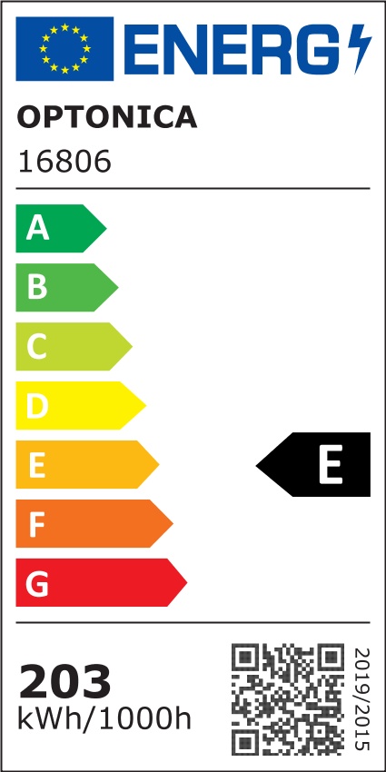 Sistem LED Honeycomb, model zigzag, 5 hexagoane, 203W, lumina rece (6000K), Optonica