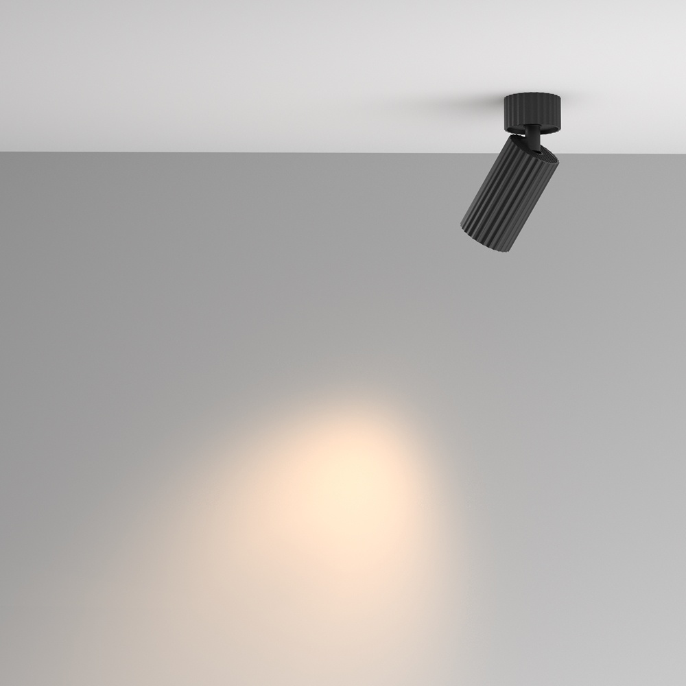 Spot aplicat Calipso, 1xGU10, negru, Maytoni - imagine 5