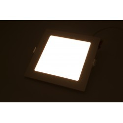 Spot LED 12W Incastrat, Patrat, Panasonic, 850lm, Lumina Calda (3000K), Alb - 3 | YEO