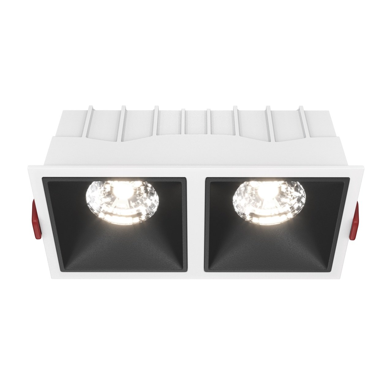 Spot LED 30W Incastrat, Dimabil, Maytoni, 2350lm, Lumina Neutra (4000K), Alb+Negru