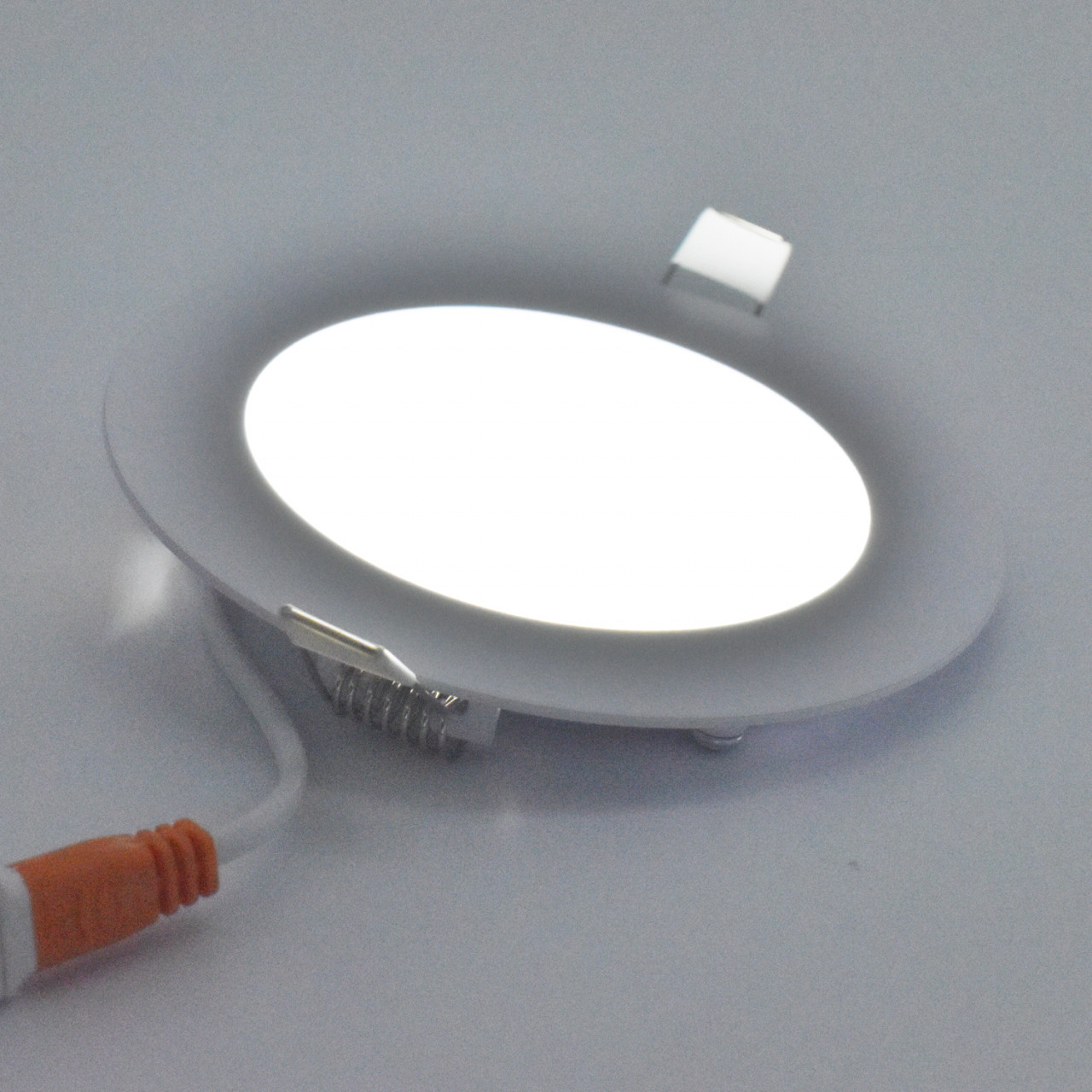 Spot LED 6W Incastrat, Rotund, Braytron, 350lm, Lumina Rece, Alb