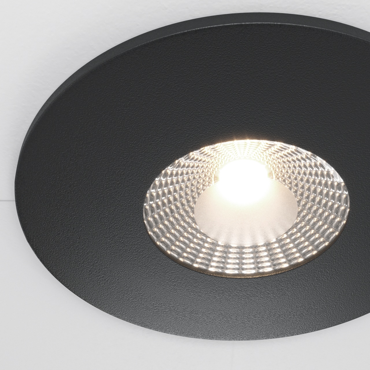 Spot LED 7W Incastrat, Maytoni, 500lm, Lumina Neutra (4000K), Negru - 1 | YEO