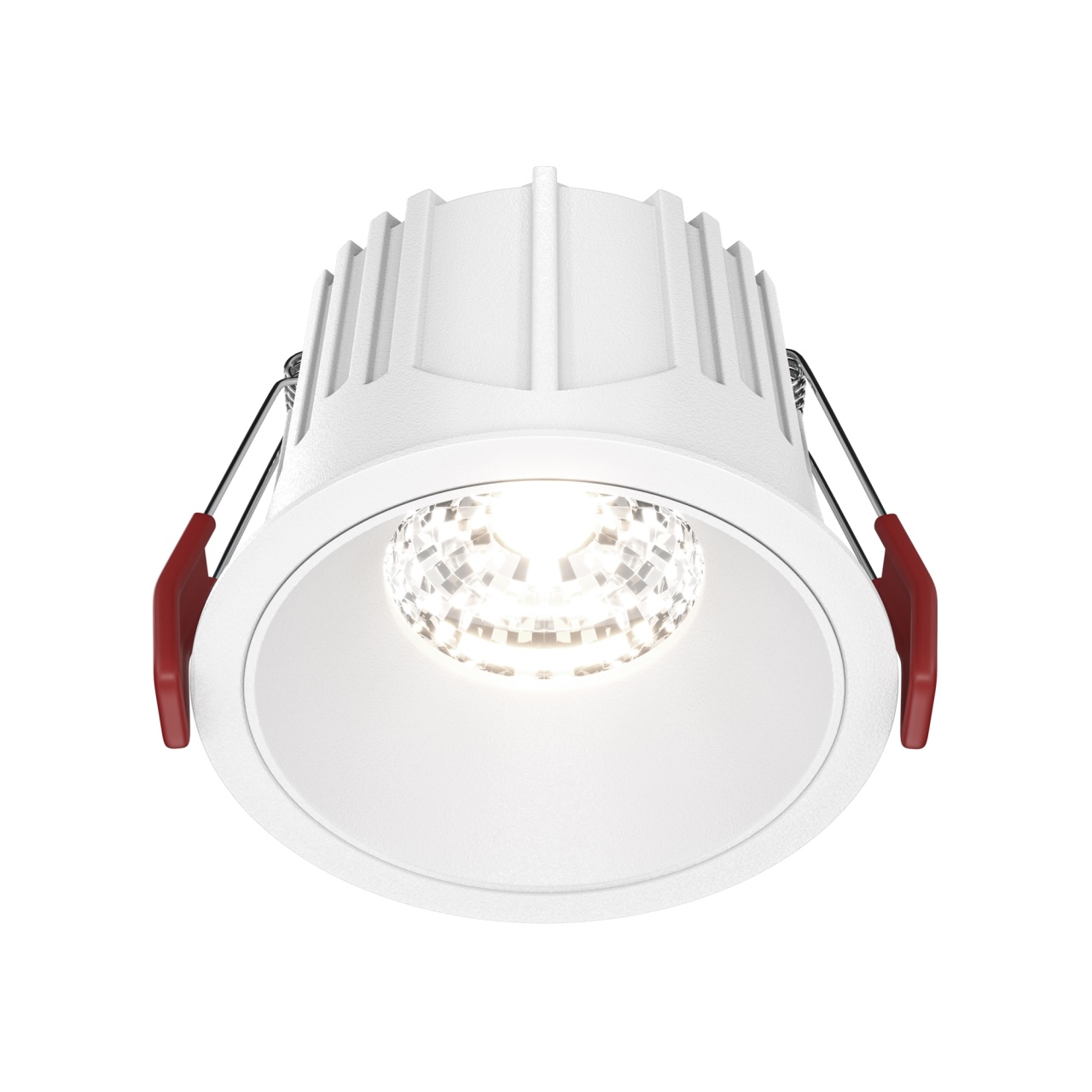 Spot LED Alfa DL043-01-15W4K-RD-W, 15W, 1250lm, lumina neutra, IP20, alb, Maytoni